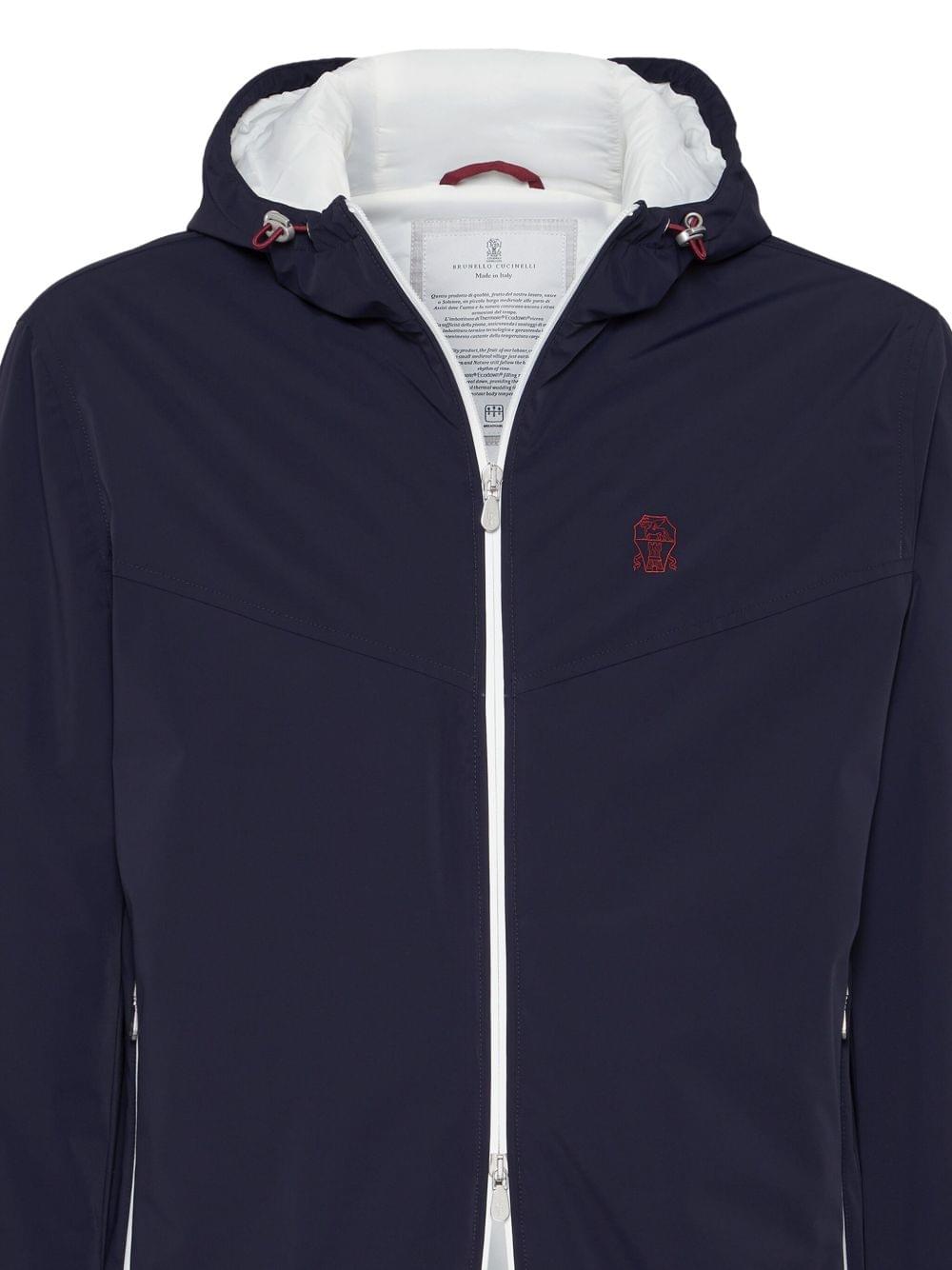 Brunello Cucinelli Men Water-Resistant Blouson Jacket