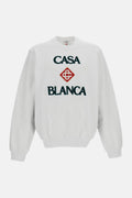 Casablanca Men Boucle Embroidered Classic Sweatshirt