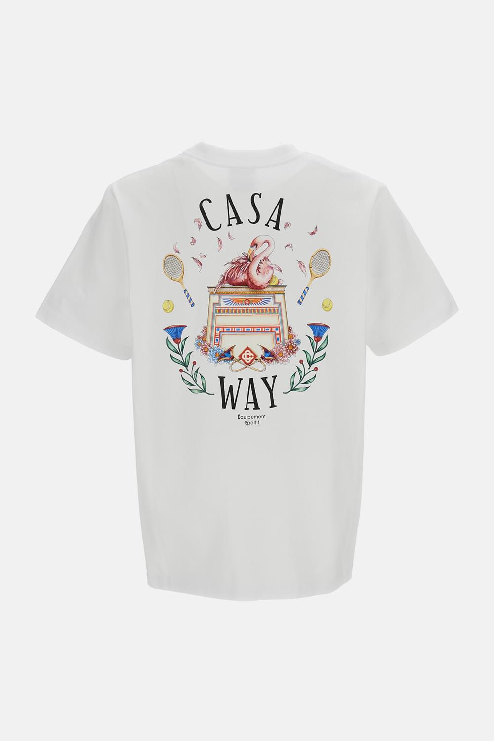 Casablanca Men Classic  Printed T- Shirt