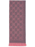 Gucci Women Gg Wool Scarf