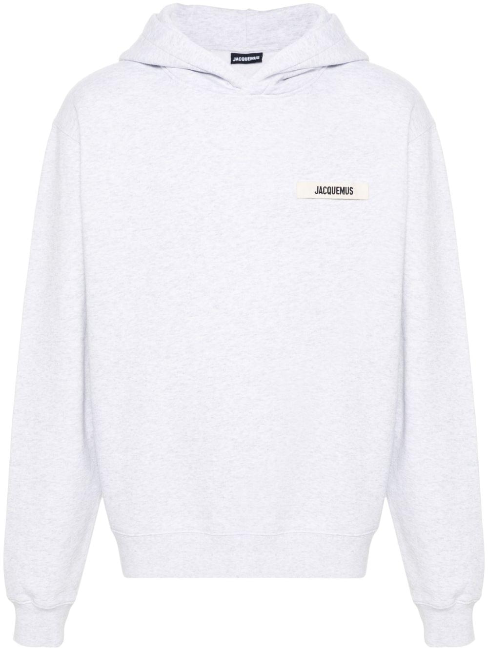Jacquemus Men Logo Cotton Hoodie