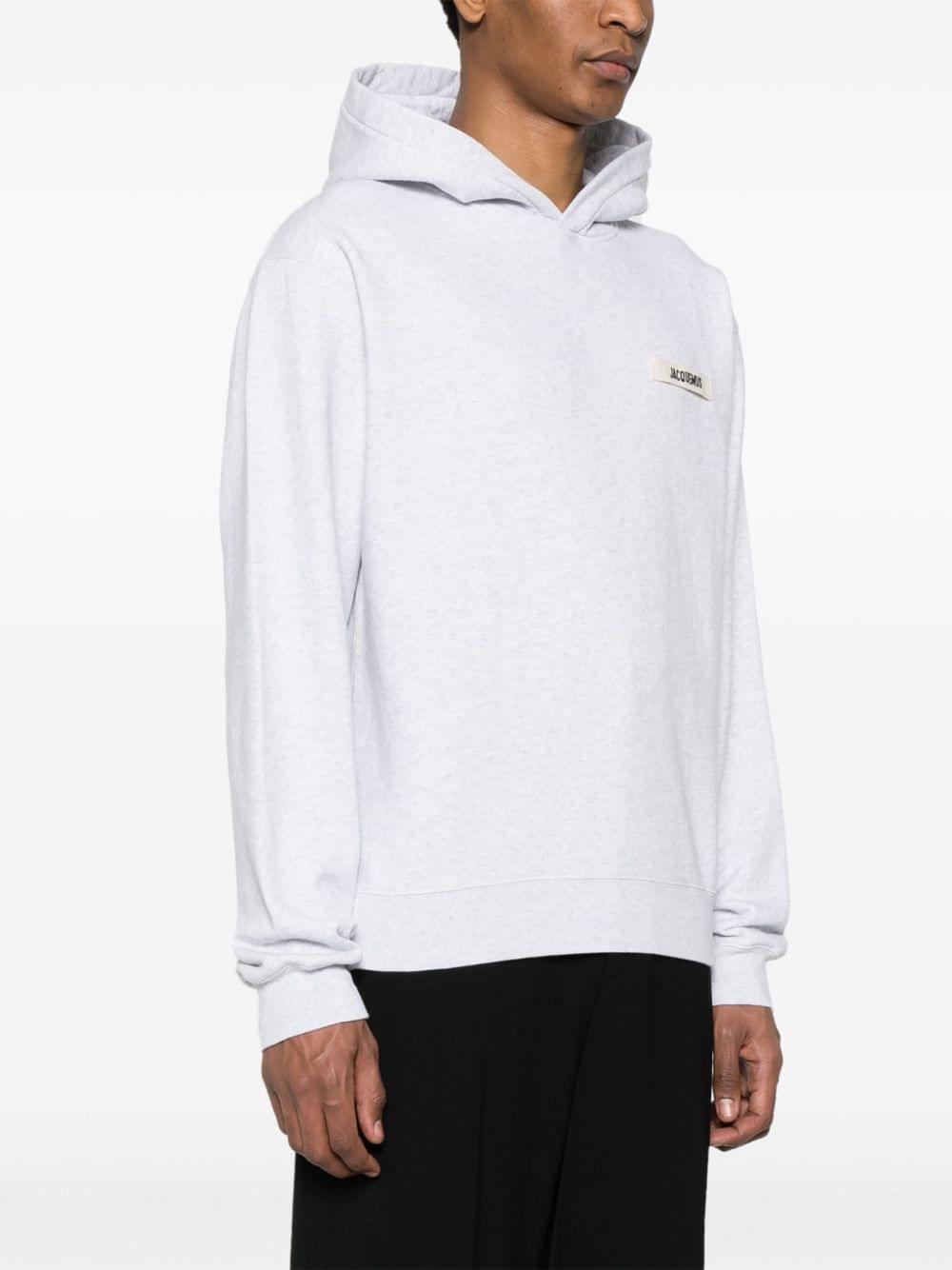 Jacquemus Men Logo Cotton Hoodie