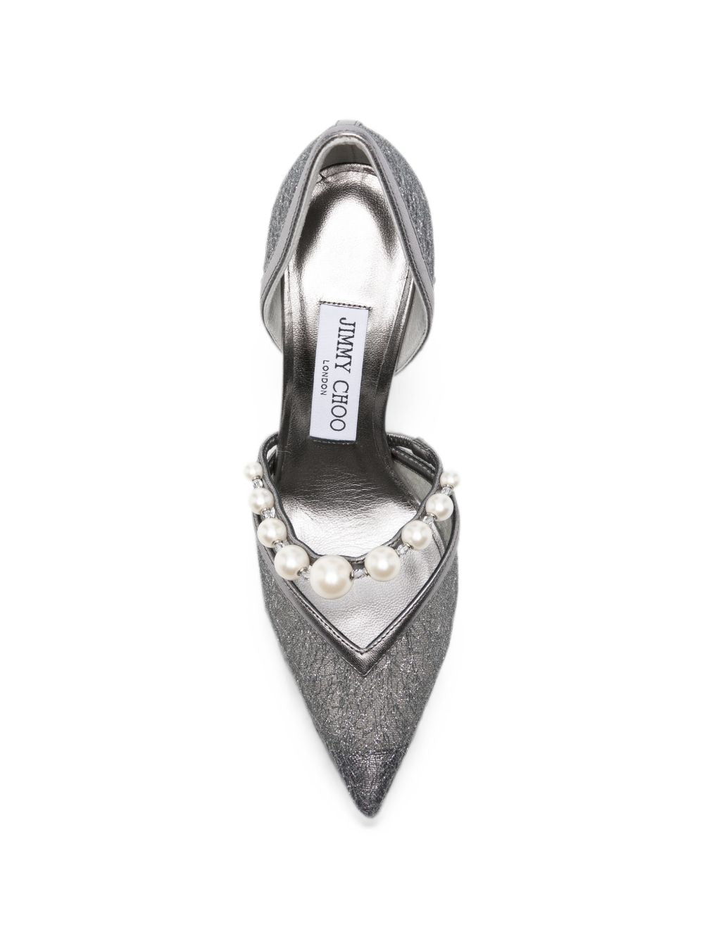 Jimmy Choo Women Aurelie Glittered Pumps