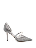 Jimmy Choo Women Aurelie Glittered Pumps