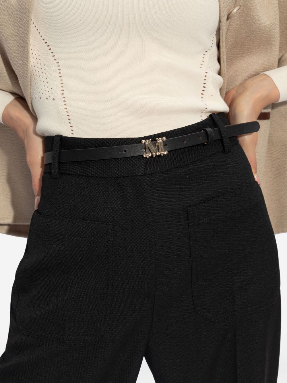 Max Mara Women Leather Belt