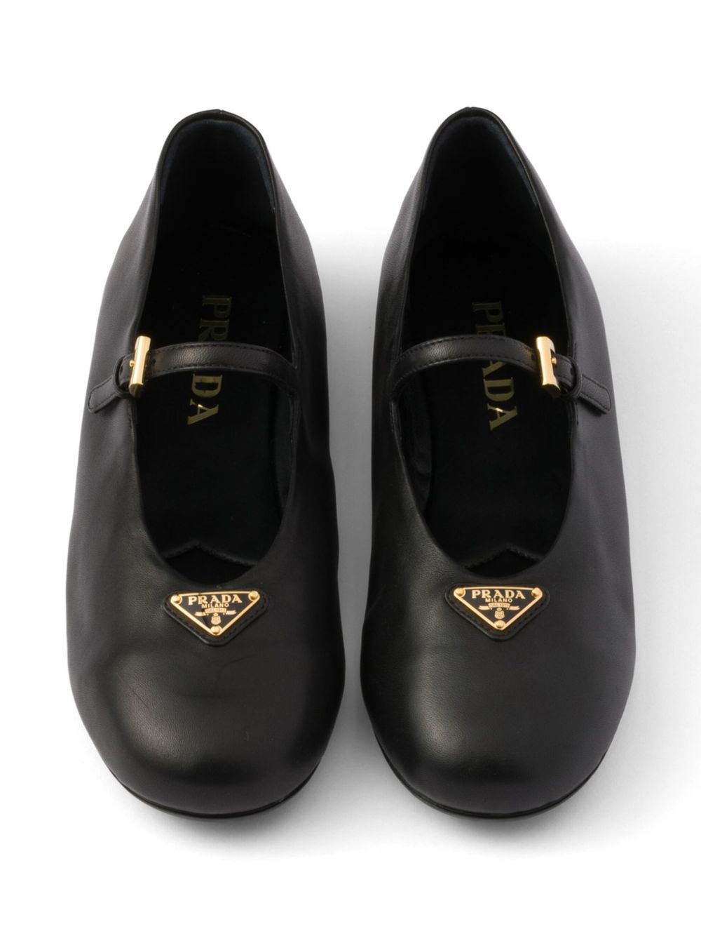 Prada Women Leather Ballets