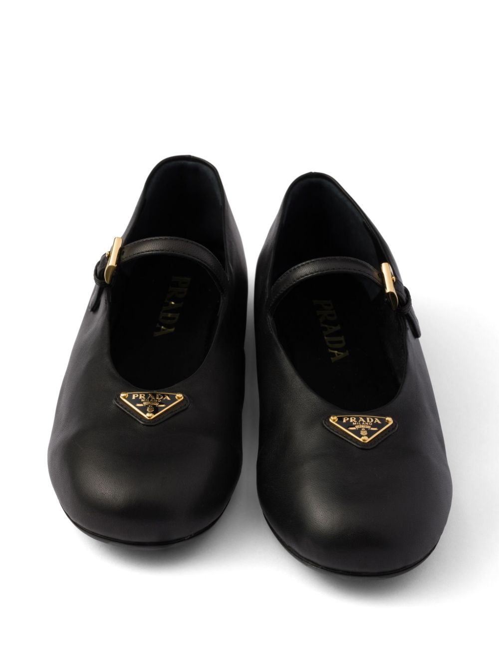 Prada Women Leather Ballets