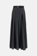 Self-Portrait Women Pleated Maxi Skirt