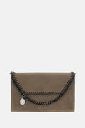Stella Mccartney Women Falabella Wallet With Chain Alter Suede Bag