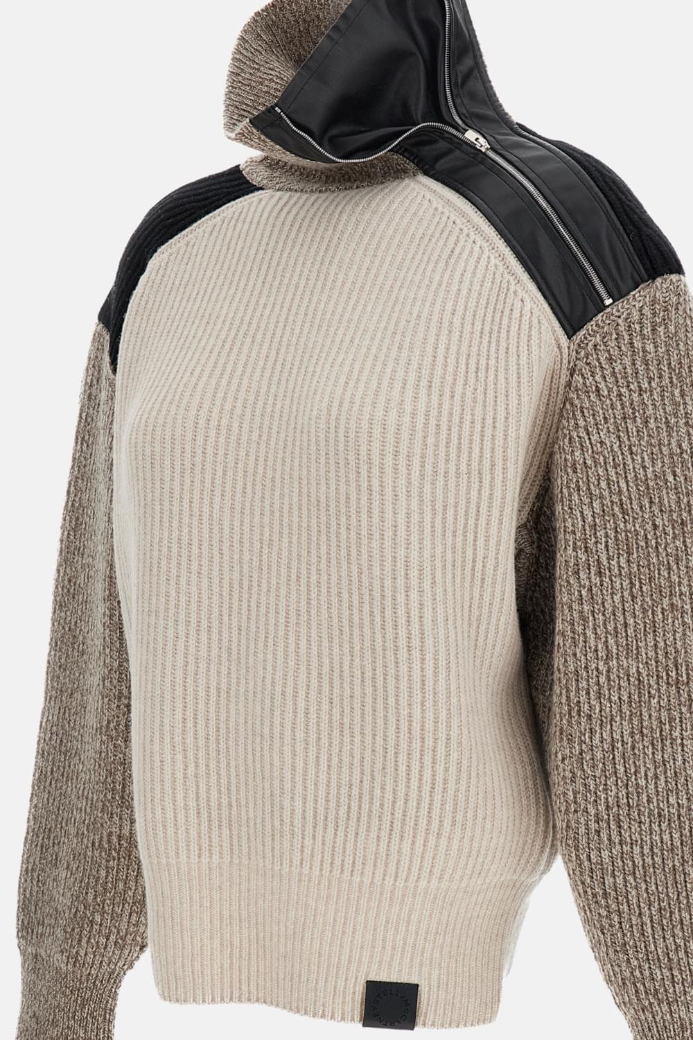 Stella Mccartney Women Altermat Detail Block Colour Knit Jumper