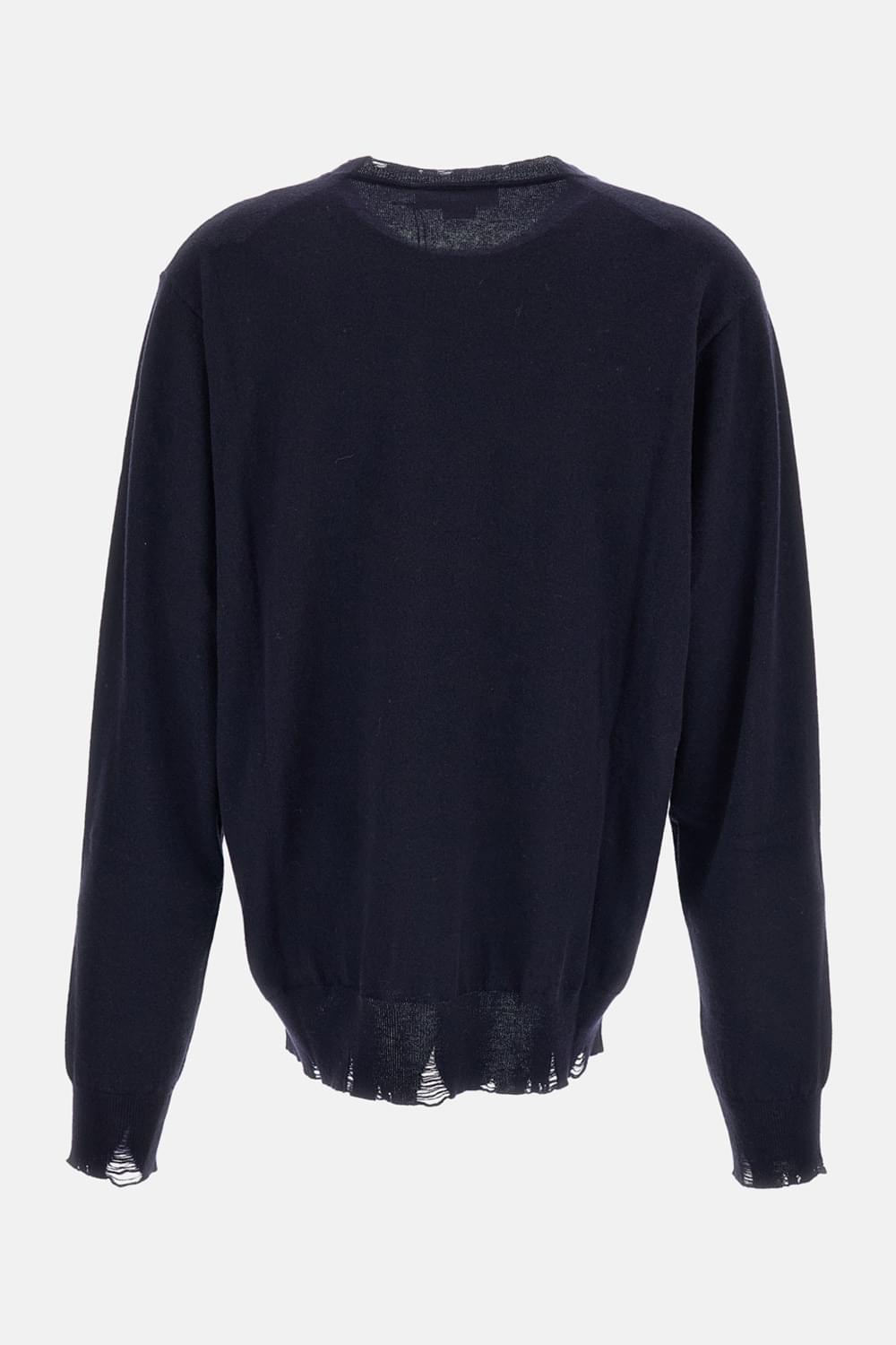 Stella Mccartney Women Distressed Merino Wool Men's Jumper