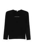 Toteme Women V-Necked Sweater