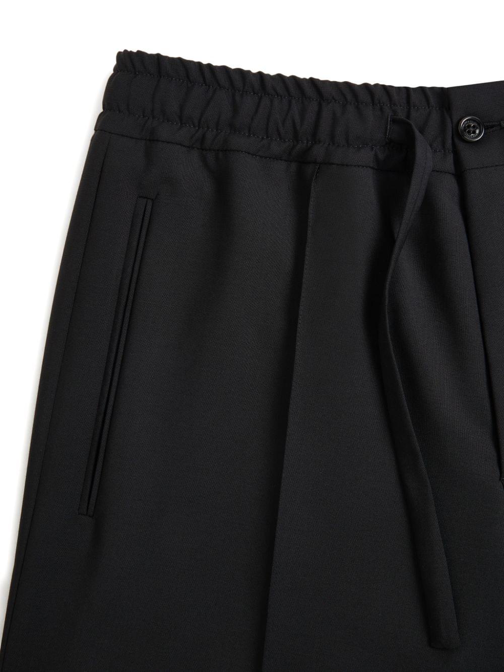 Valentino Men Vlogo Wool Trousers