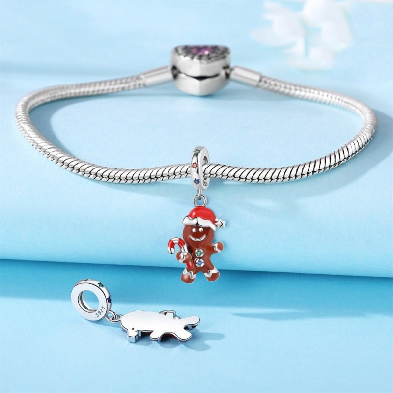 Gingerbread Man Dangle Charm