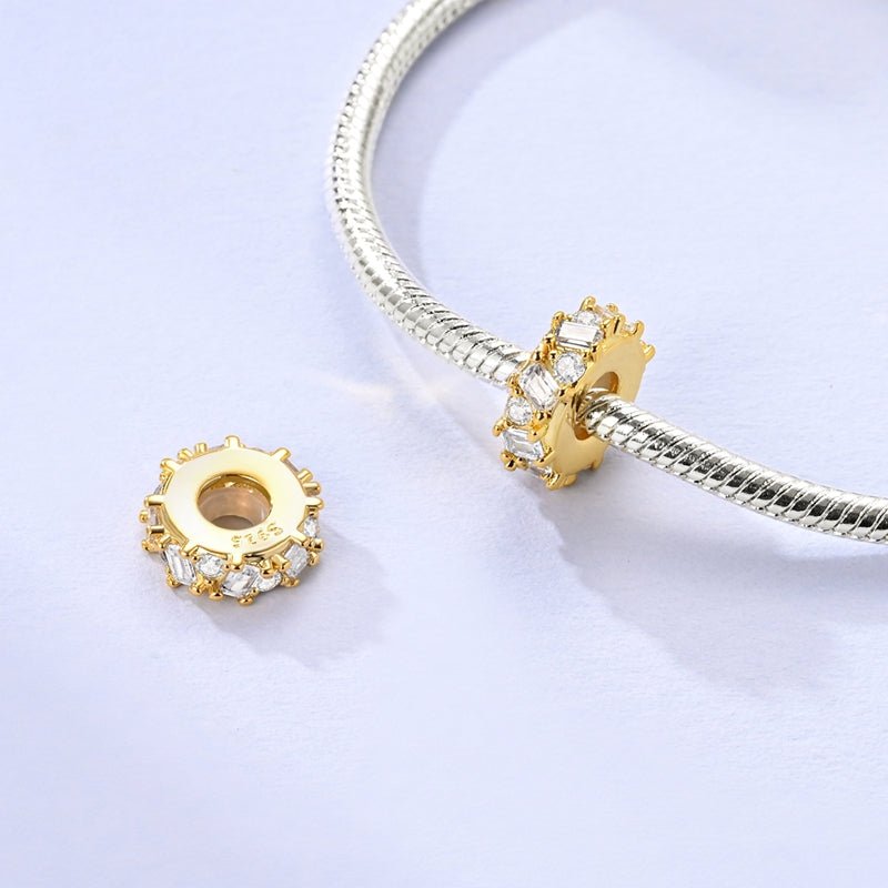 Golden Crystal Elegance Charm