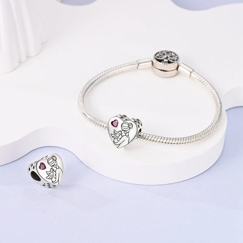 Grandmother Angel Charm