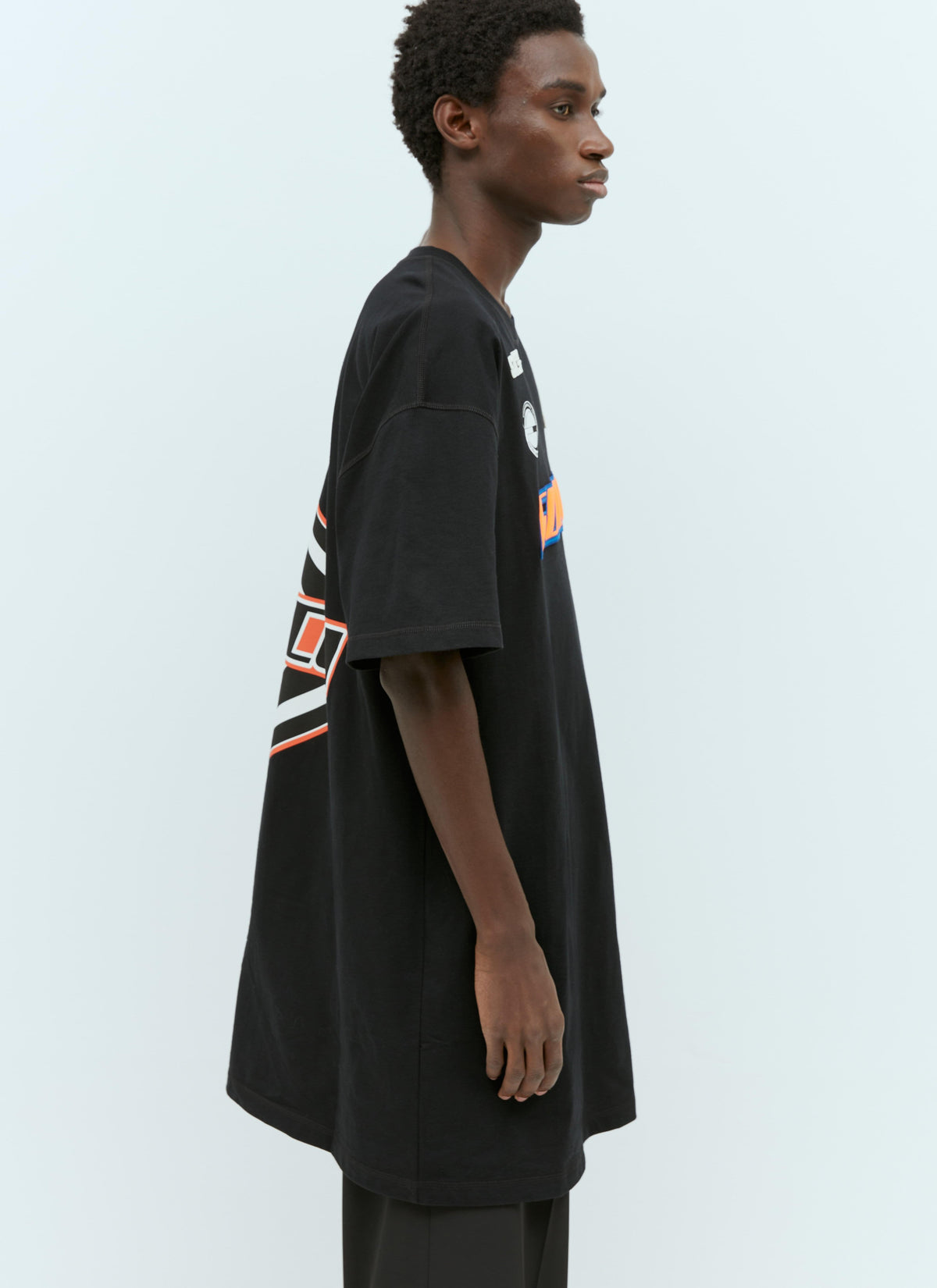 Gucci Men Logo Emblems T-Shirt