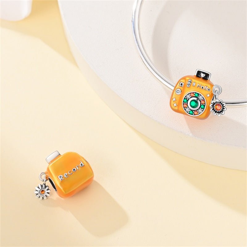 Halloween Pumpkin Camera Charm