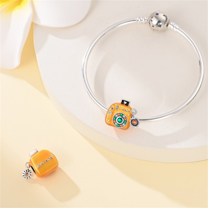 Halloween Pumpkin Camera Charm