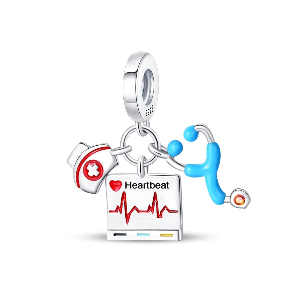 Heartbeat & Medical Essentials Charm