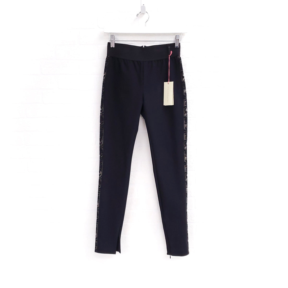 STELLA MCCARTNEY LEGGING LACE ON THE SIDE ($1255) - SIZE 40
