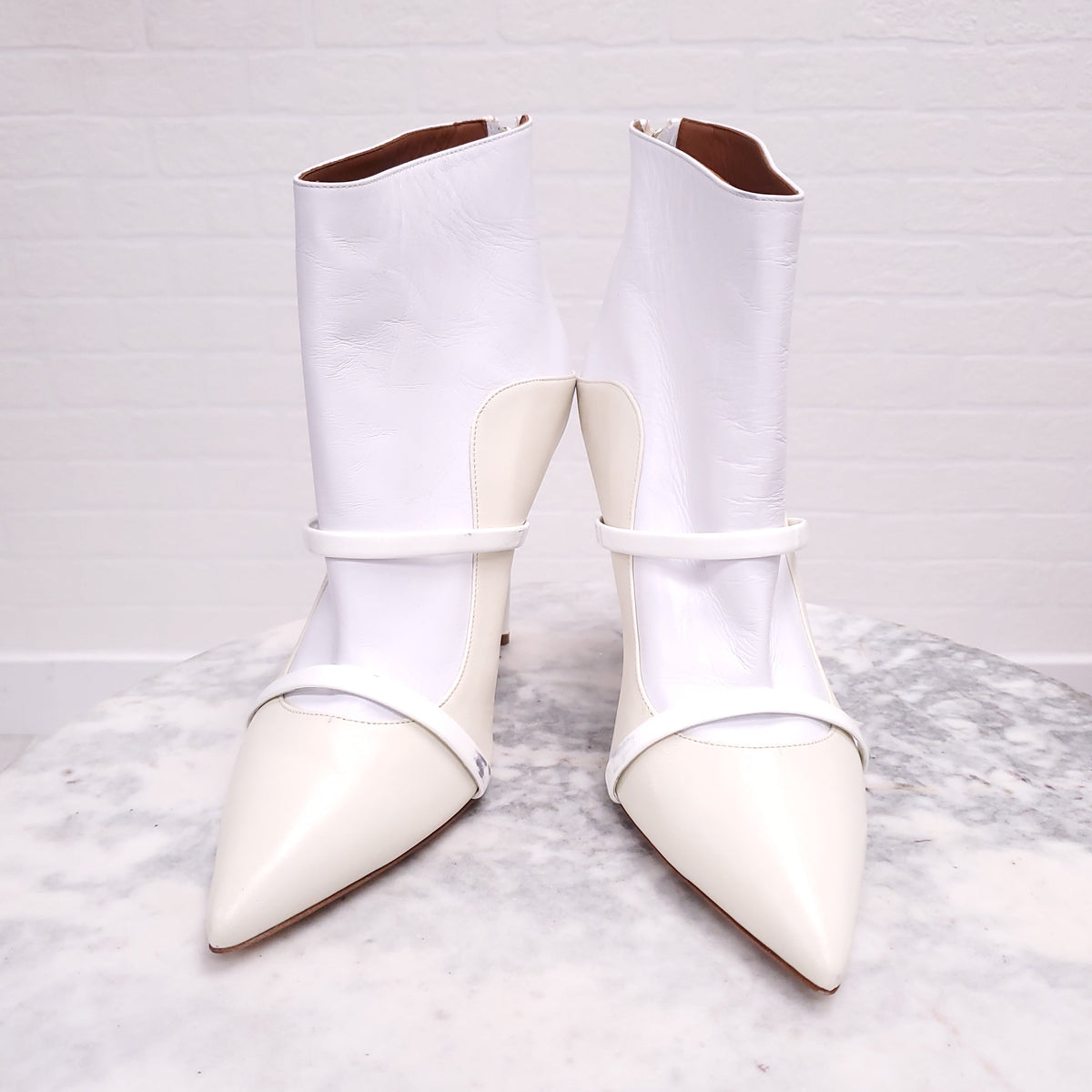 MALONE SOULIERS WITH TRAINER HEELS - SIZE 41 ($2,000)