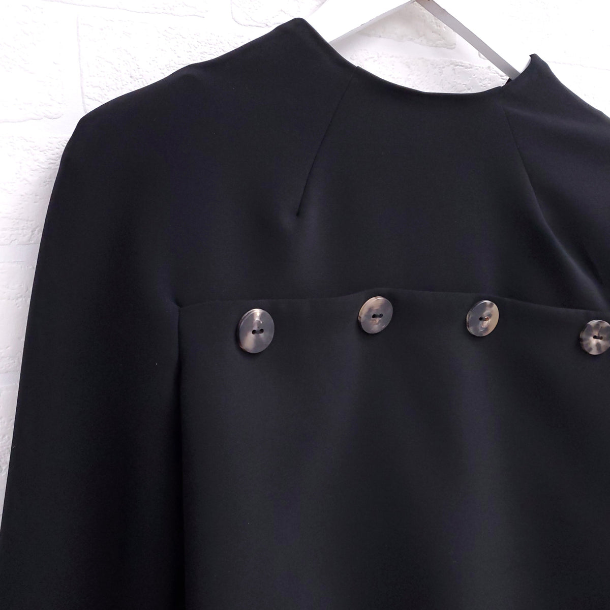 A.W.A.K.E. MODE PLEAT INSERT TOP - SIZE 36