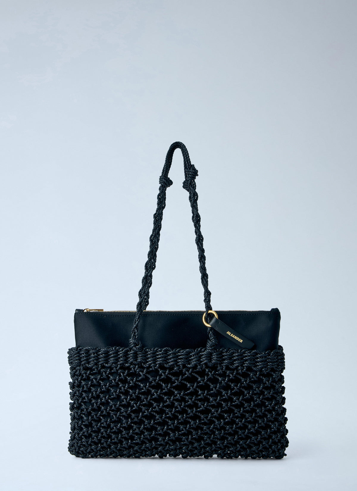 Jil Sander Women Tangle Net  Cord Shoulder Bag