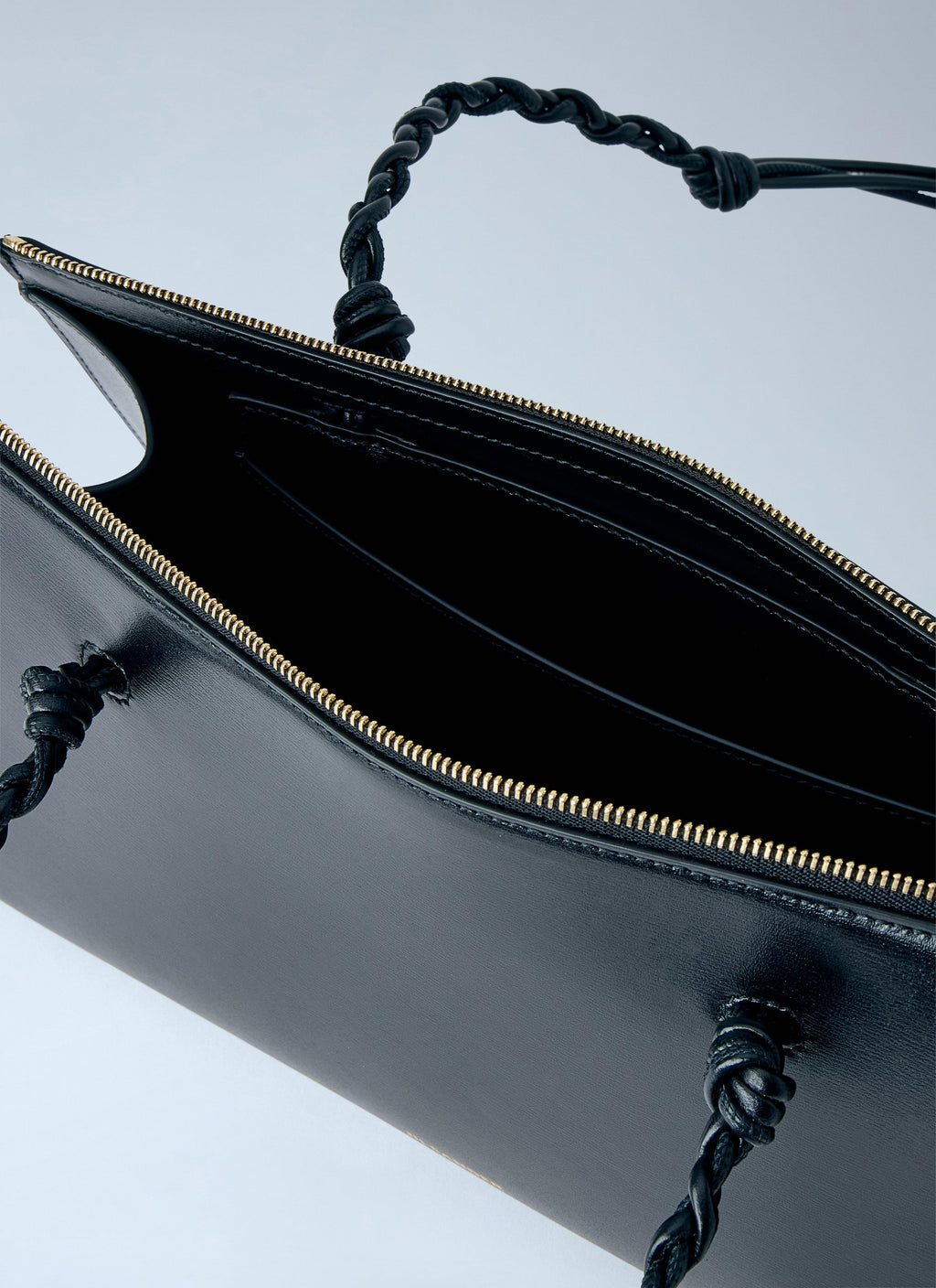 Jil Sander Women Tangle Tent Leather Shoulder Bag