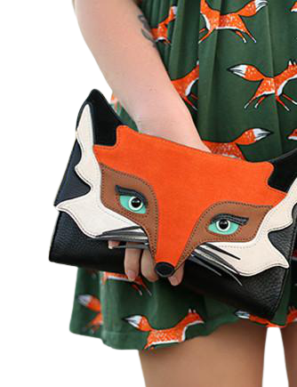 Kate Spade New York Blaze A Trail Fox Clutch