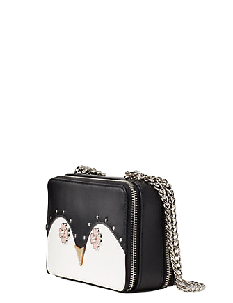 Kate Spade New York Frosty Chain Double Zip Crossbody