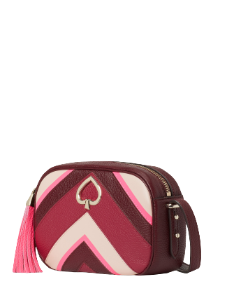 Kate Spade New York Kourtney Chevron Camera Bag