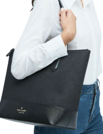 Kate Spade New York Lola Glitter Tote