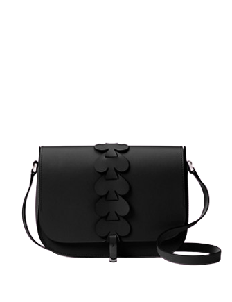 Kate Spade New York Nadine Woven Spade Medium Flap Shoulder Bag