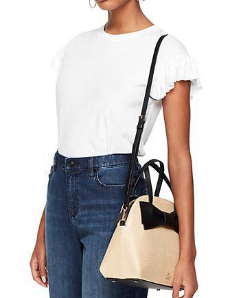 Kate Spade New York Olive Drive Straw Lottie Satchel