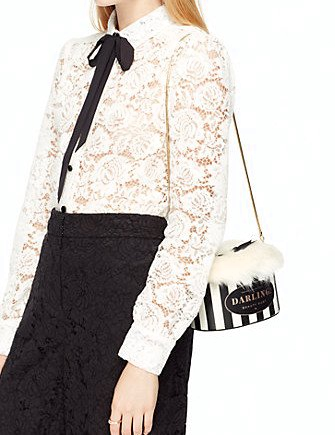 Kate Spade New York Ooh La La Powder Puff Bag