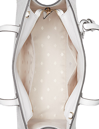 Kate Spade New York Rowe Perf Medium Top Zip Satchel