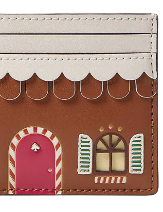 Kate Spade New York Small Gingerbread Card Holder
