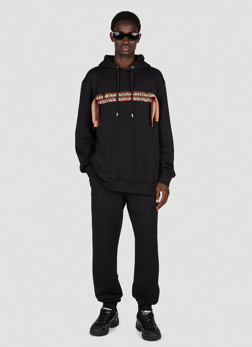 Lanvin Men Curblace Hooded Sweatshirt