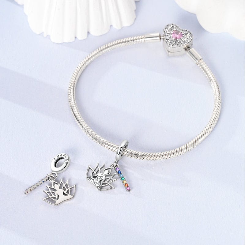 Lotus & Chakra Harmony Charm
