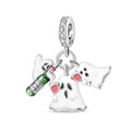 Luminous Wine Time Ghost Charm