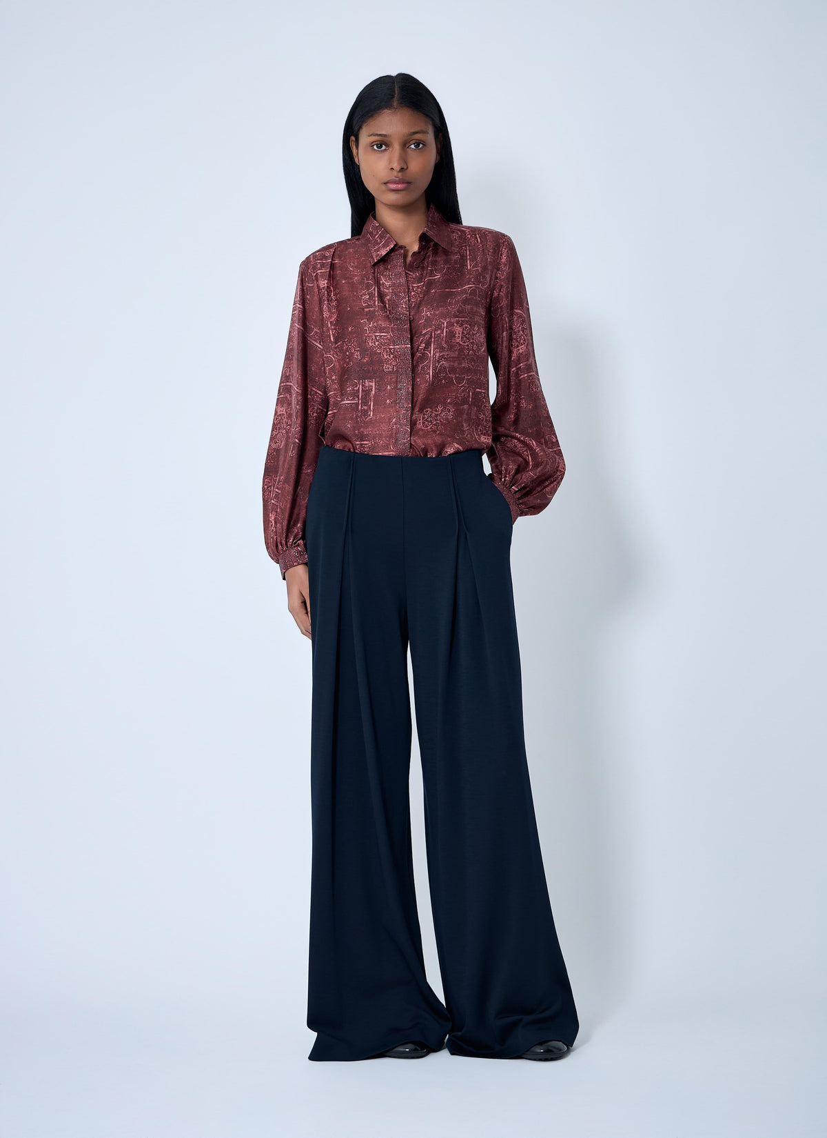 Max Mara Women Silk Shirt