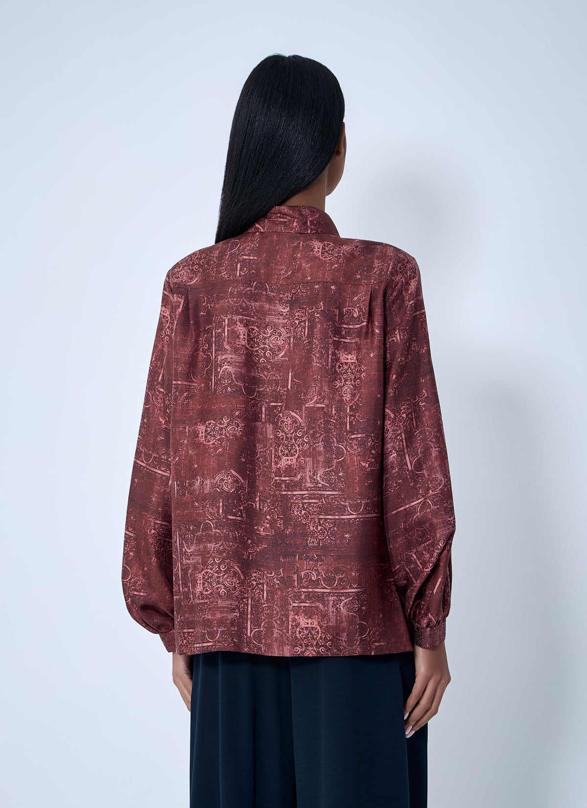 Max Mara Women Silk Shirt