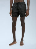 Moncler Men Logo Patch Swim Shorts