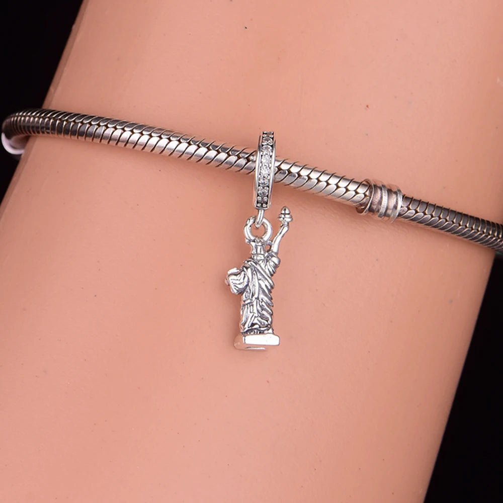 New York Statue of Liberty Dangle Charm