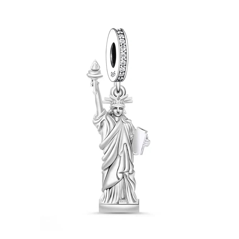 New York Statue of Liberty Dangle Charm