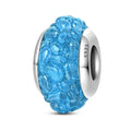 Ocean Blue Murano Glass Charm
