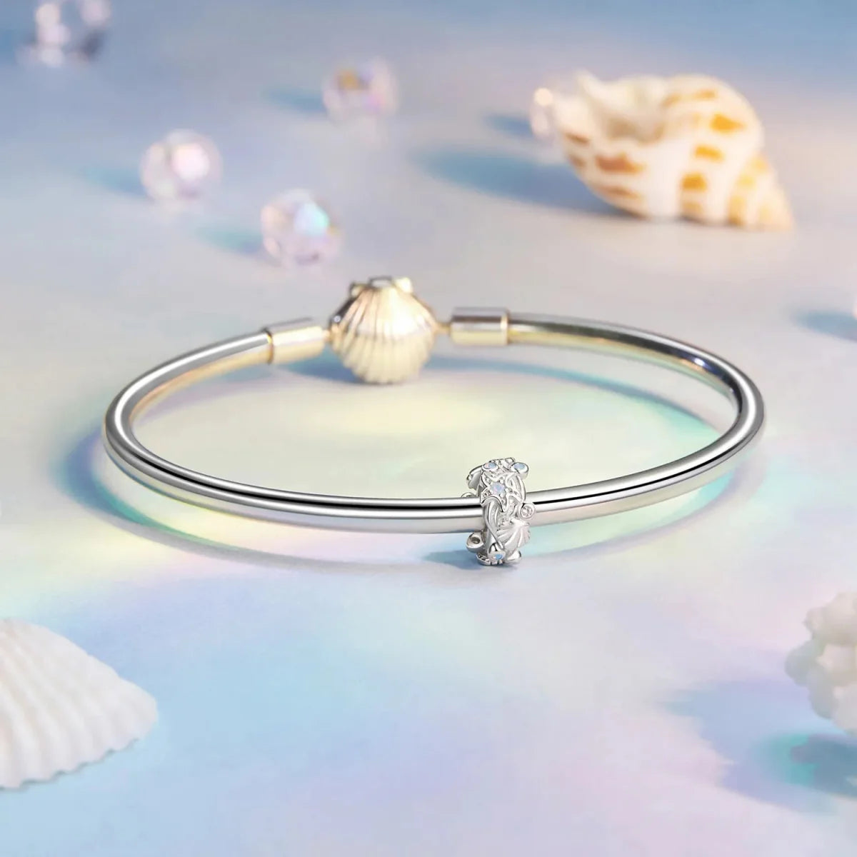 Ocean Glow Starfish Spacer Charm
