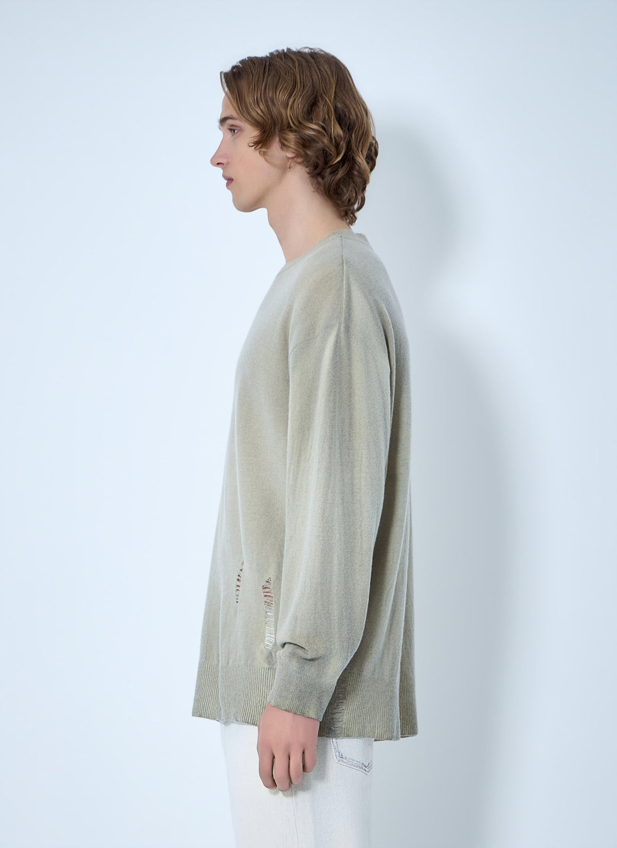 Our Legacy Men Slant Knit Sweater