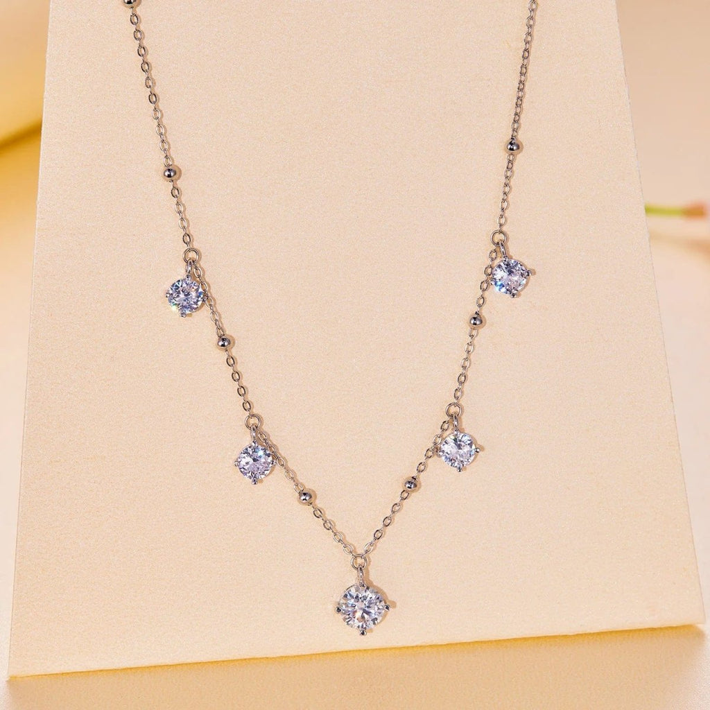 Pangama Moissanite Drop Necklace
